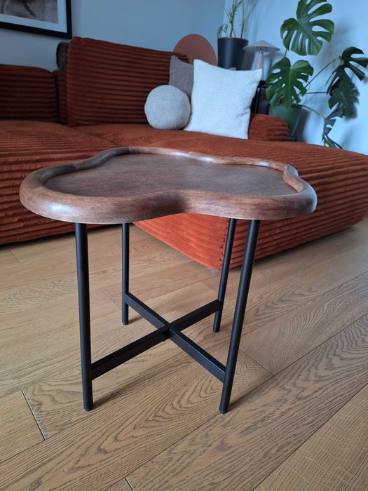 Stolik kawowy | ENKEL | Brązowy | 59x52x49 cm