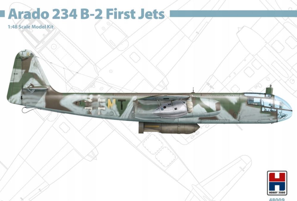 HOBBY 2000 model 48009 samolot ARADO Ar 234 B-2