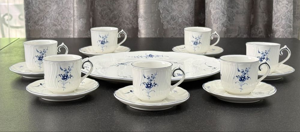 Фарфоровый столовый сервиз и кофейный сервиз фирмы Villeroy Boch серия Luxemburg производтсво Германия