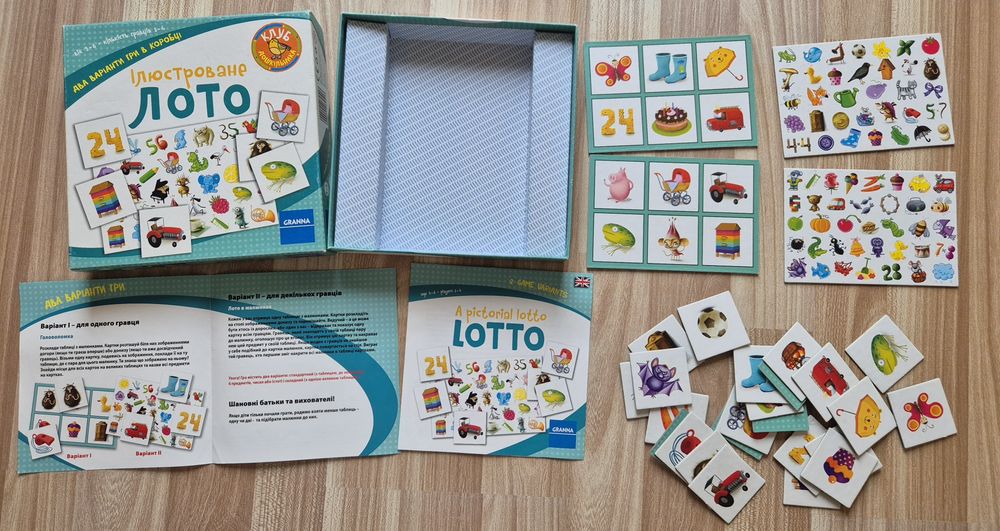 Настільна гра Granna Ілюстроване лото