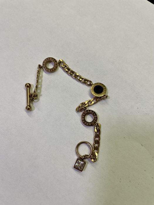 Bvlgari bracelet with onyx