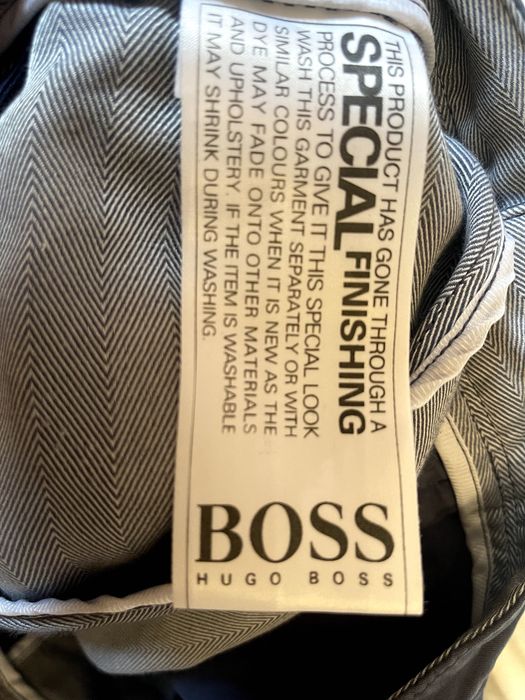 Штани Hugo Boss. Колір індіго. 46-й розмір.