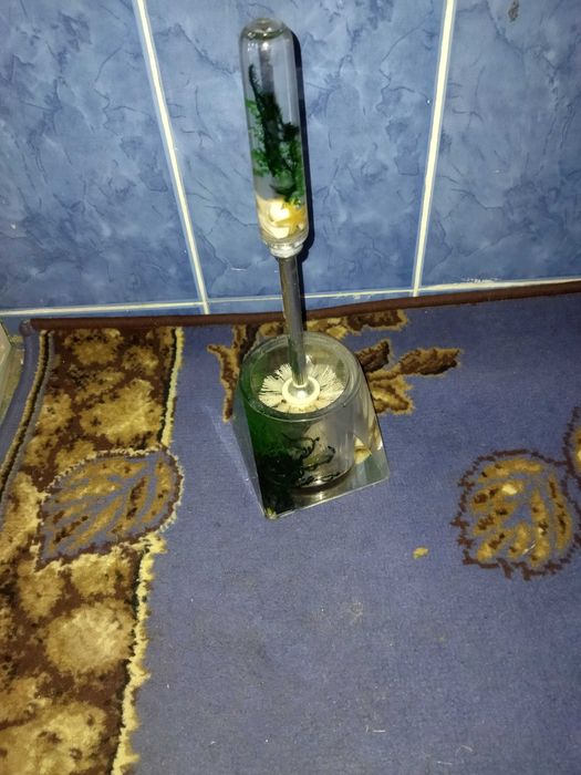 Йоржик для унітаза ракушки, водорості