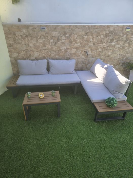 Conjunto relax para jardim