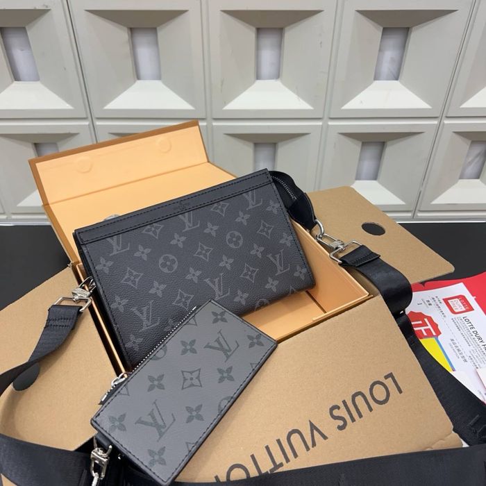 Чоловіча сумка кроссбоді louis vuitton мужская сумка кроссбоди луи вит