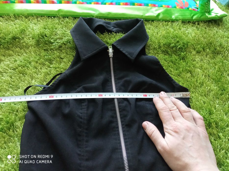 Seksowny elegancki kombinezon damski czarny Bonprix Rainbow 36/38 S/M