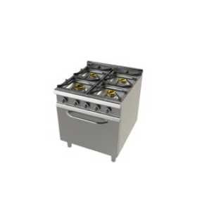 ACM3058 - Fogão Junex 4 Queimadores e 1 Forno GN 2/1 - NOVO