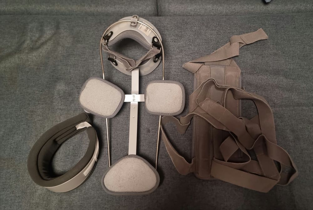 Orteza gorset kregoslupa szyjno piersiowy dowóz