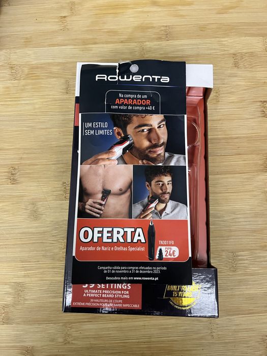 Máquina de Barbear ROWENTA Nova – com caixa e acessórios