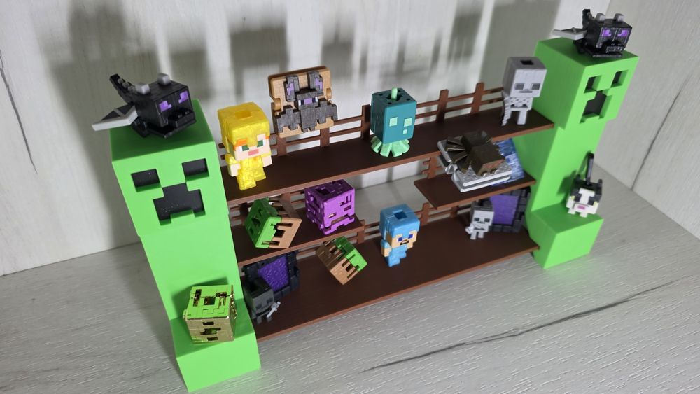 Podstawka na Figurki kinder Minecraft