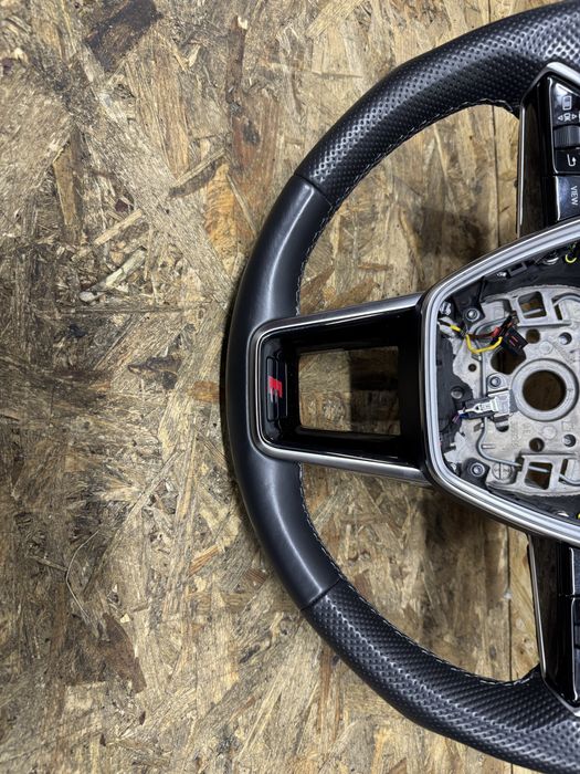 Руль S Line підігрів Audi E Tron / A6 C8 / A7 подогрев кермо