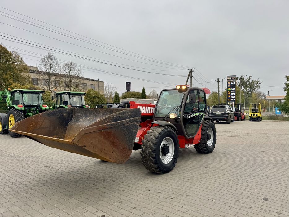 Телескопічний навантажувач Manituo MLT 735 2017р