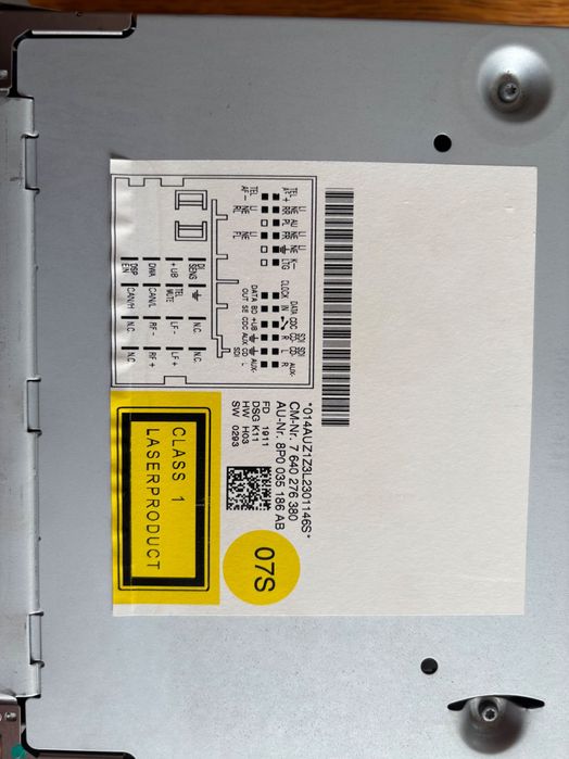 Radio oryginalne do Audi A3