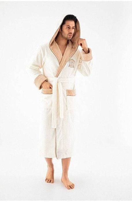 Халаты мужские Nusa 7160 бамбук/хлопок