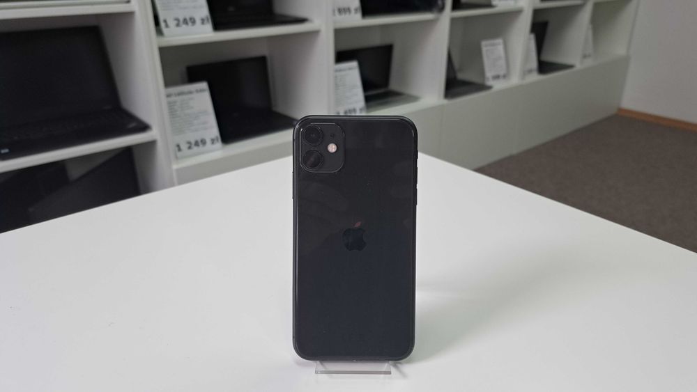 Klasa A Bez Blokad Apple iPhone 11 Black 64GB Gwarancja Faktura VAT 23%