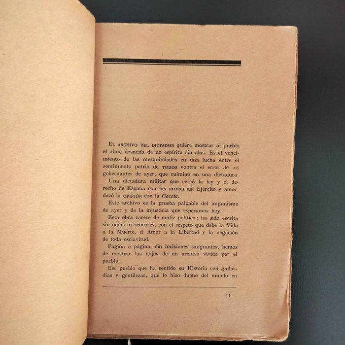 1923 / 1930 El Archivo del Dictador...