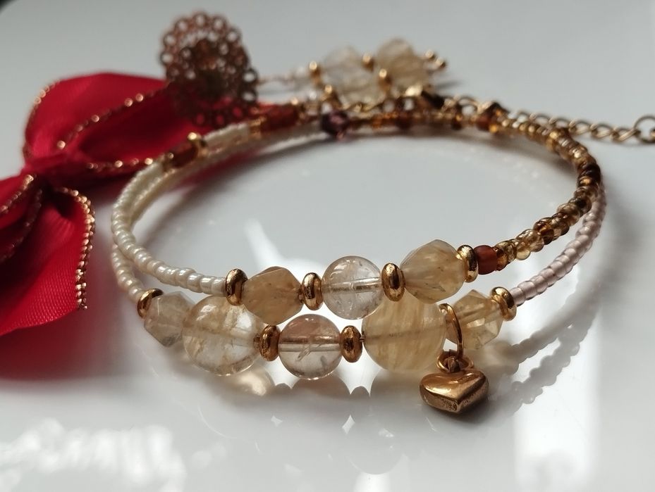 Biżuteria damska z cytrynem