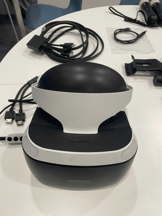 PlayStation VR + Camera + Controladores de Movimento + Jogos VR