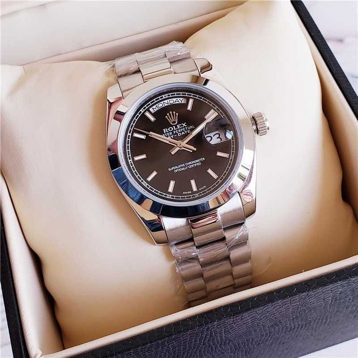 Годинник Rolex Day-Date silver