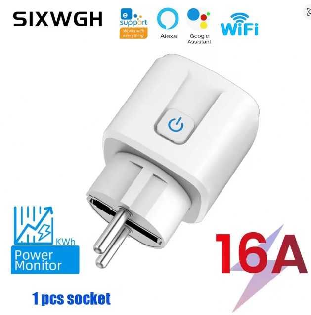 Tomada Inteligente Wi-Fi com Monitoramento de energia 16A