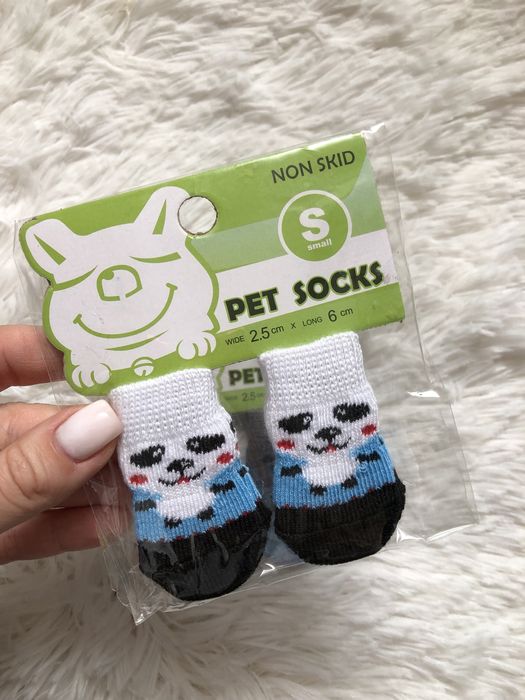Skarpetki dla psa nowe dwie pary