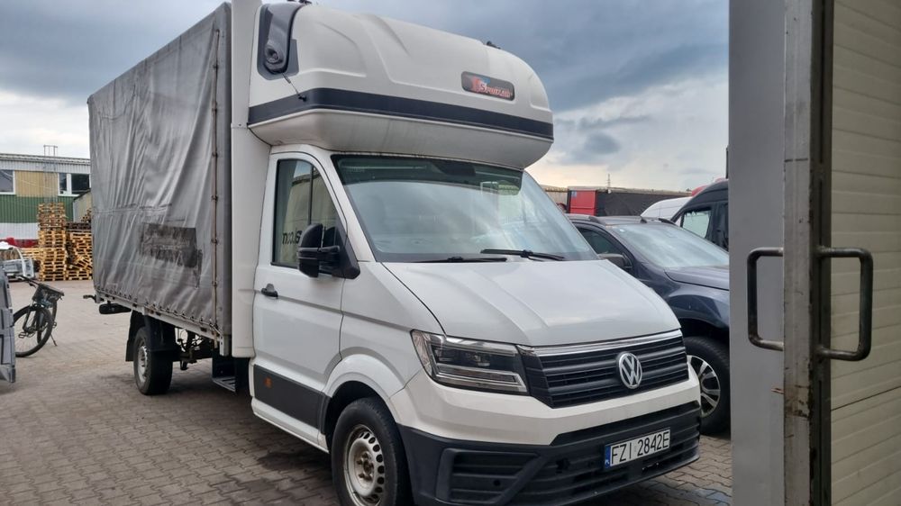 Vw Crafter plandeka z winda