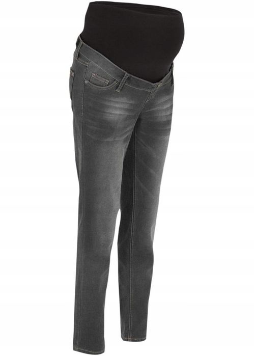 B.P.C spodnie ciążowe jeansy ciemnoszare ^48