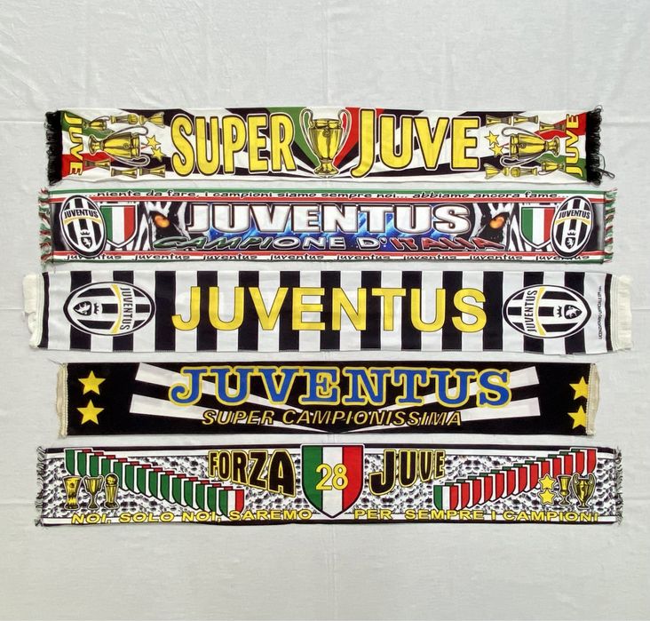 Lote cachecois futebol Juve Juventus