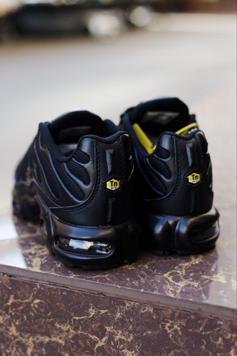 Кросівки Кроссовки Nike Air Max TN Black Чорний Чёрный Кросовки демісезон