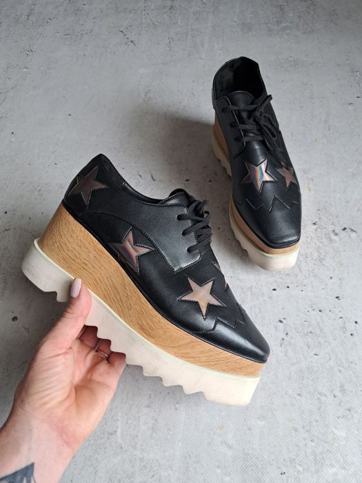Stella McCartney sneakersy damskie Elyse Stars 36 gwiazdki