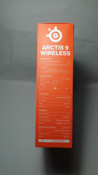 Słuchawki bezprzewodowe Steelseries Arctis 9 BLUETOOTH.