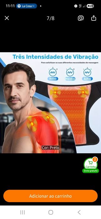 Massageador de Ombro, Joelho, Braço