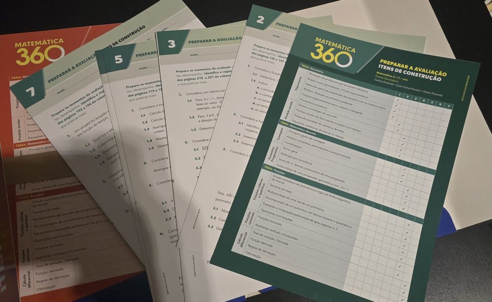 Matemática 360 - 11⁰Ano - Recursos adicionais Exclusivos Professor
