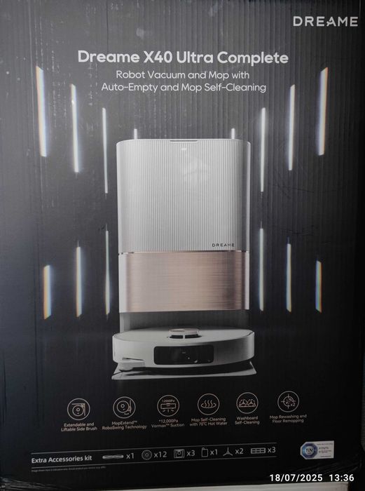 Aspirador Robot Dreame X40 Ultra Complete