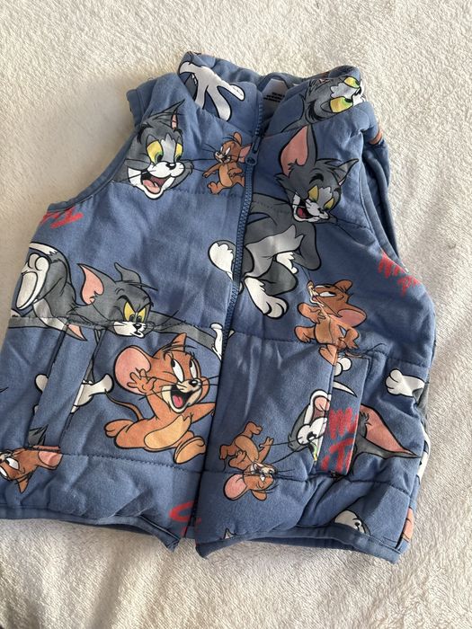 Bezrękawnik dziecięcy, 80cm, Tom & Jerry
