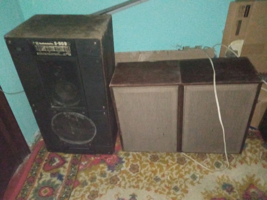 Колонки маяк, радиотехника s50b