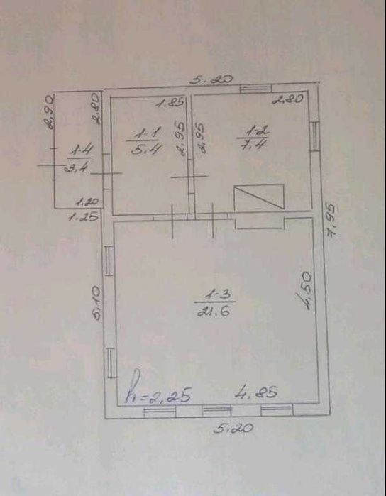 Продам будинок під реконструкцію по червоній лінії в Дергачах рн Пісок