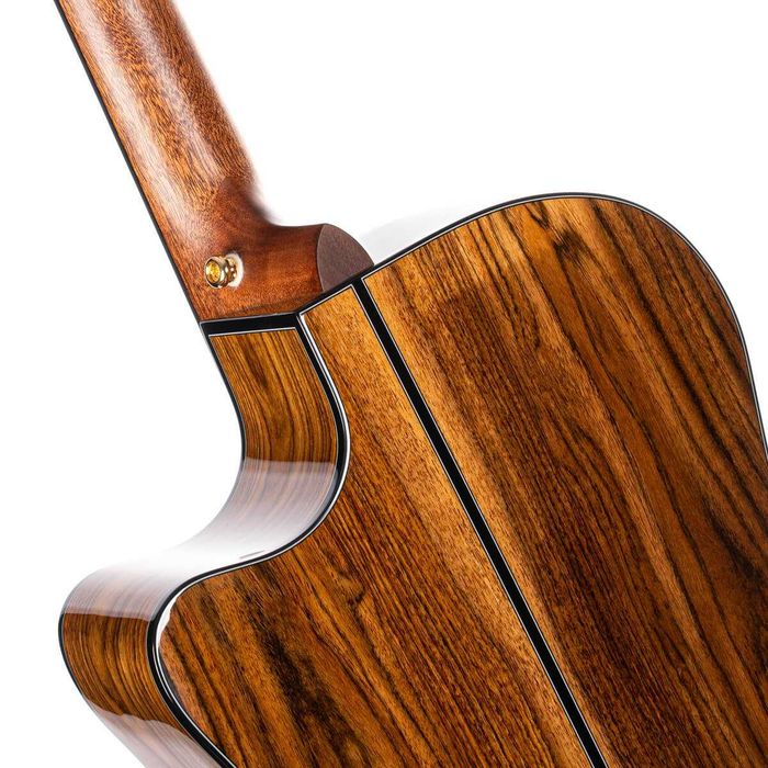 Cort Gold A6 Bocote gitara elektroakustyczna A-6 elektroakustyk top lity świerk - boki i tył lite bocote