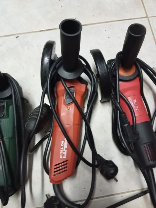 Rebarbadeira profissionais hilti.bosch e milwake