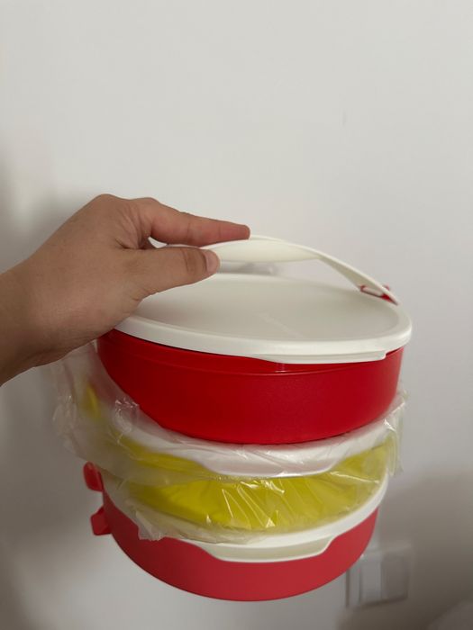 Pegue e Leve (3 Caixas + Pega) Tupperware