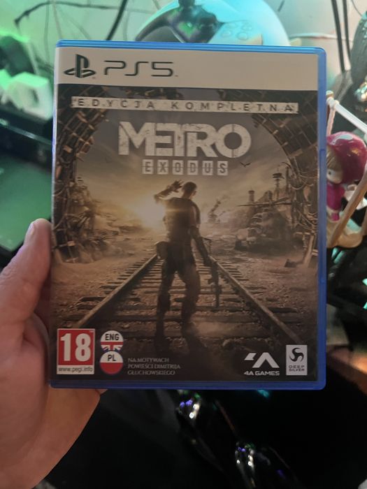 Игра диск ps5 metro exodus