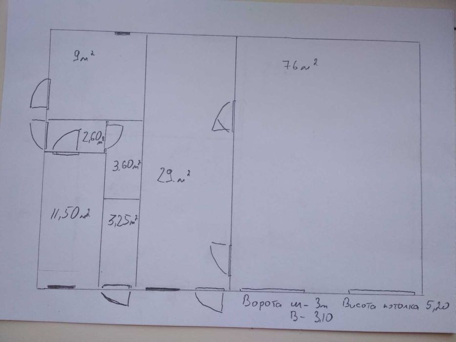 Продаж будівлі для виробництва, СТО, склад Можливість добудови, 22сот.