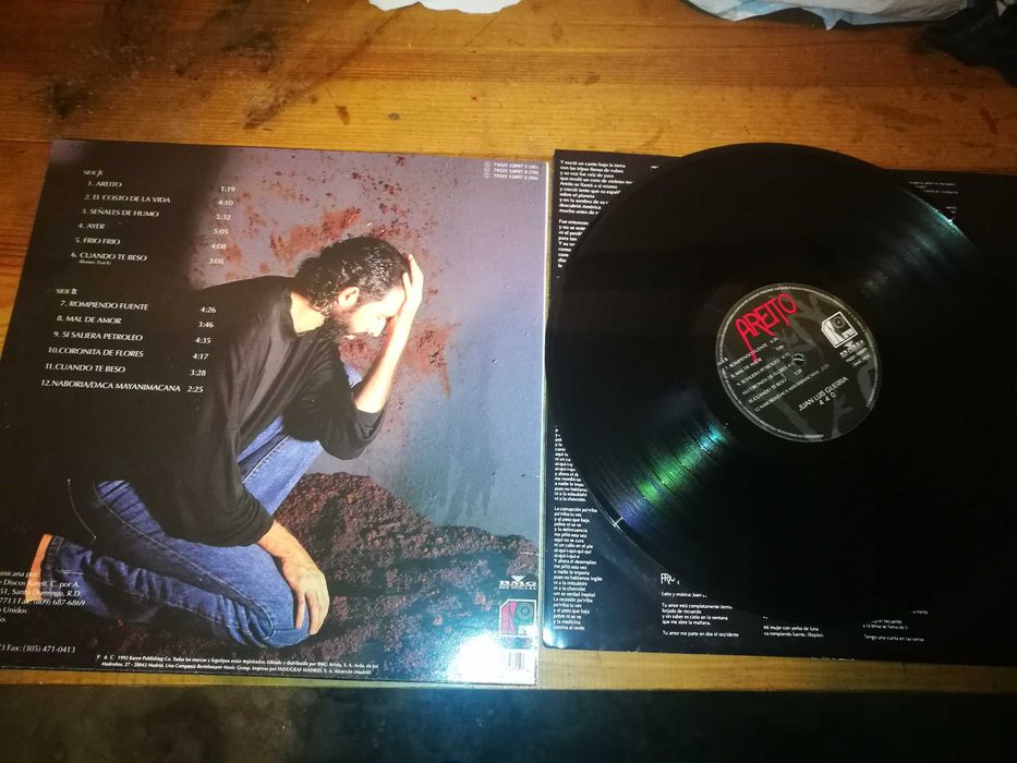 JUAN LUIS GUERRA - Areito (Ed Espanhola - 1992) LP