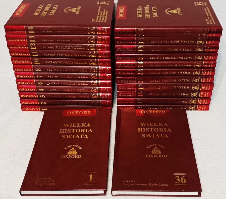 Oxford. Wielka historia świata. Wybrane tomy. Nowe!