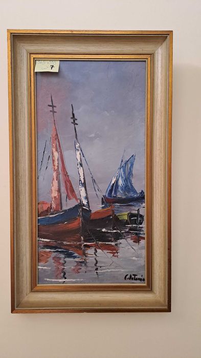 Lote de 6 Quadros, de diversos autores, bom preço