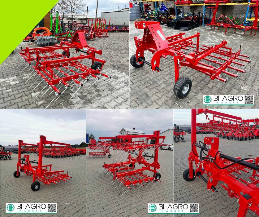 Brona palcowa Chwastownik 1.5- 3.0- 4.5- 6m brona polowa włóka Dexwal metaltechnik chwastownik do truskawek Dostawa całe PL! Sprzedaż ratalna! Pielnik