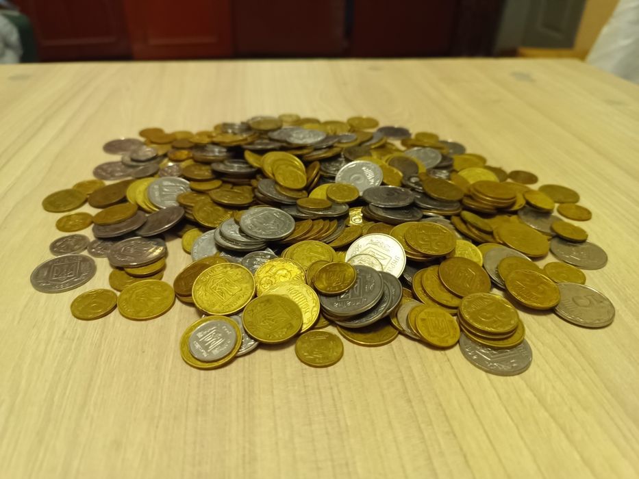 Обиходные монеты Украины