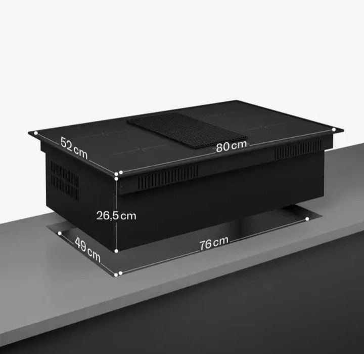 Плита індукційна з витяжкою Klarstein з Німеччини / плита с Германии