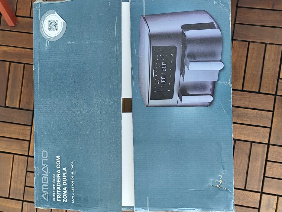 Air fryer 2 cestos Ambiano