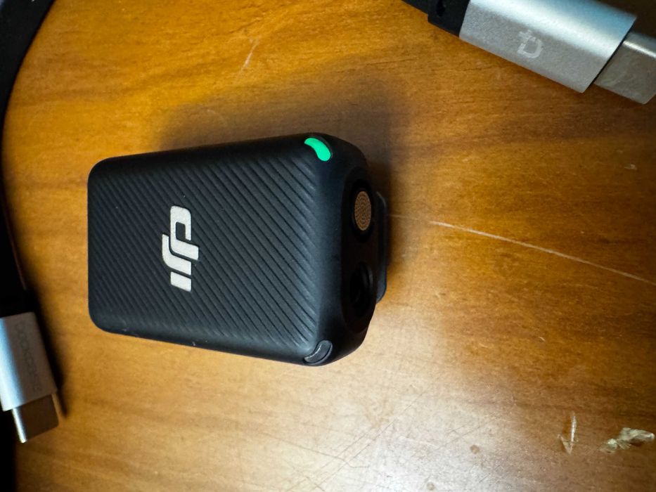 DJI Mic 1 (2 TX + 1 RX) - como novo